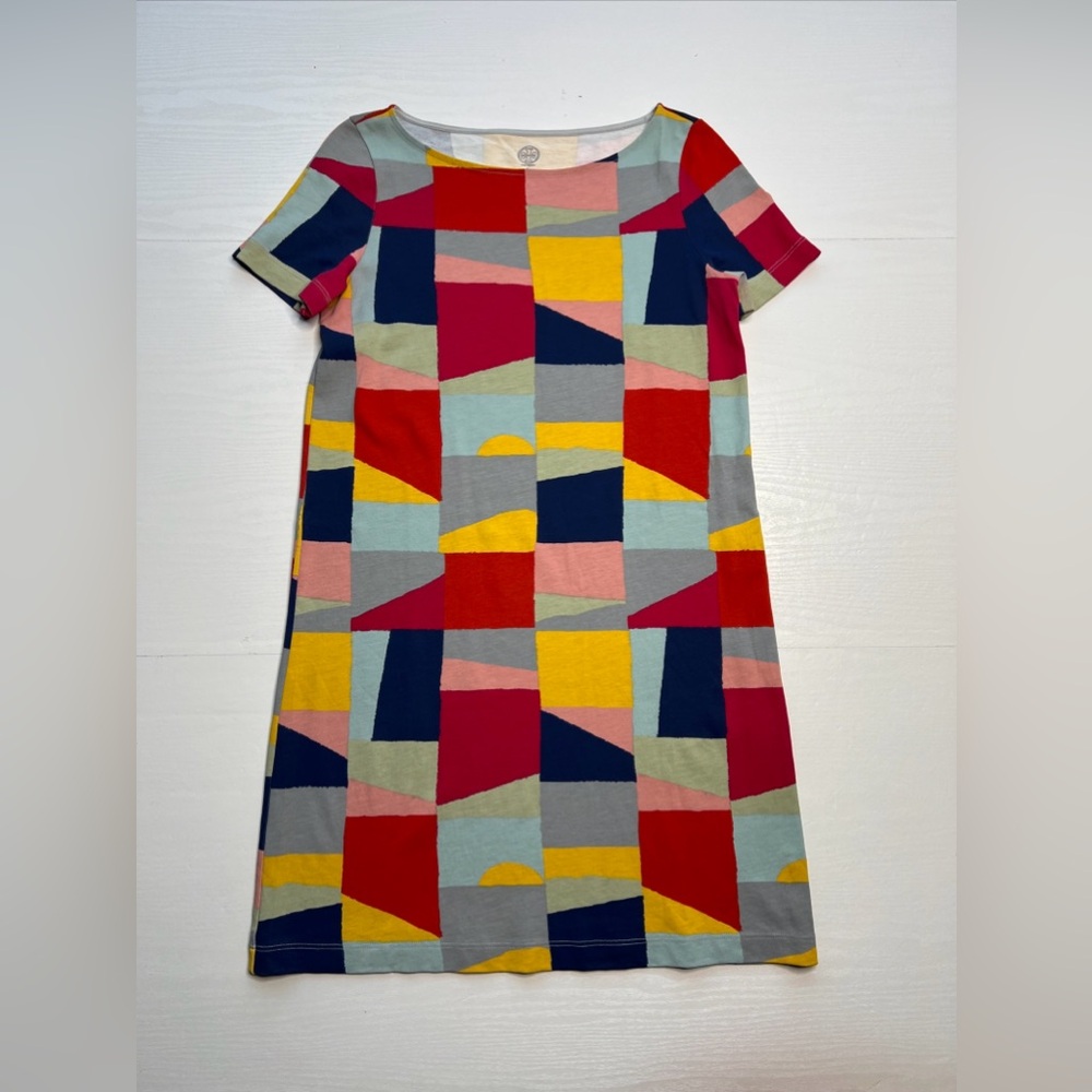 TORY BURCH Shirt Dress Womens Small Short Sleeve Above Knee‎